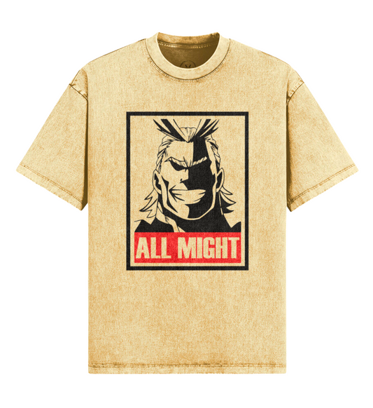 All Might - Vintage T-Shirt