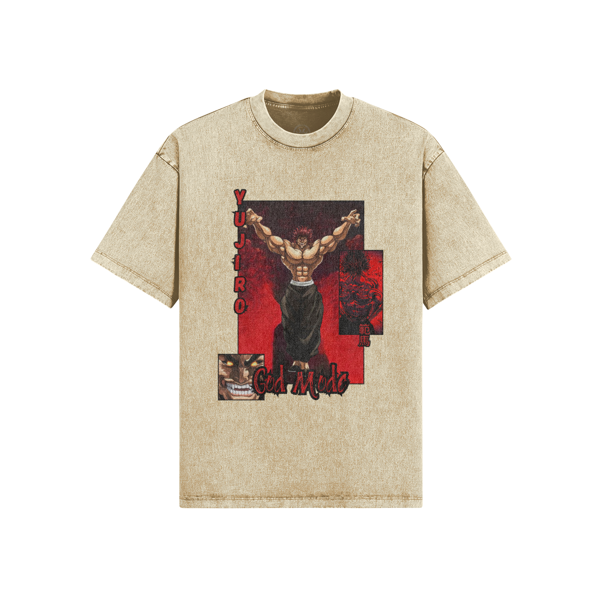 Yujir0 Hanm4 GodMode - Vintage T-Shirt