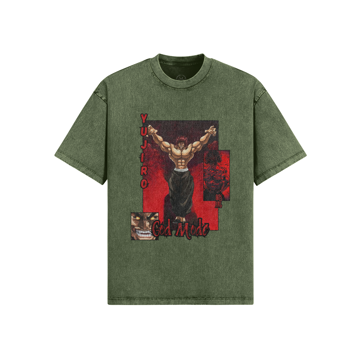 Yujir0 Hanm4 GodMode - Vintage T-Shirt